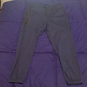 American Eagle blue cargos